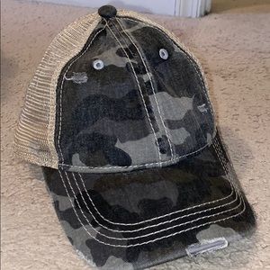 C.C Camo PonyCap Hat